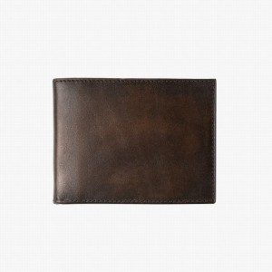 Thursday Boots Bifold Geldbörse Herren Schwarz Kaffee | LMB343JY