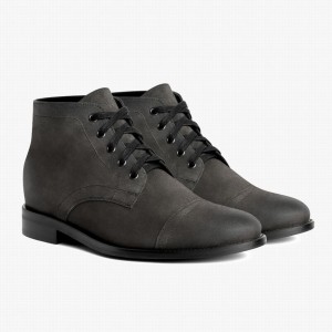 Thursday Boots Cadet Schnürstiefel Herren Grau | MKP3973TA