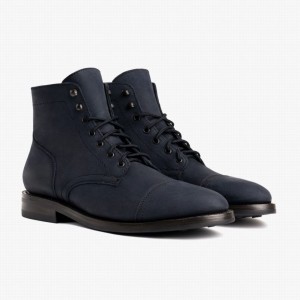 Thursday Boots Captain Schnürstiefel Herren Navy | FOA9412VW