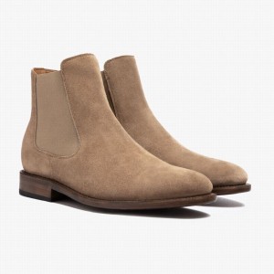 Thursday Boots Cavalier Chelsea Stiefel Herren Beige | FGE312MC