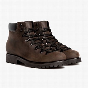 Thursday Boots Commander Schnürstiefel Herren Braun | YFH2663EG