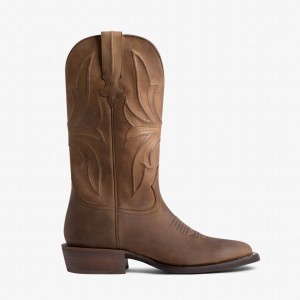 Thursday Boots Desperado Westernstiefel Herren Braun | HLZ2284MU