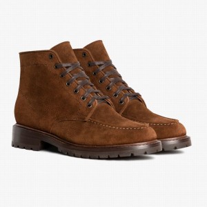 Thursday Boots Diplomat Schnürstiefel Herren Dunkelbraun | OQM4930DL