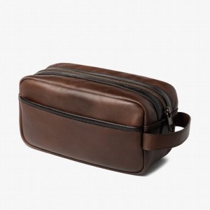 Thursday Boots Dopp Kit Kulturbeutel Herren Schokolade | YOM5330VR