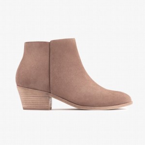 Thursday Boots Downtown Stiefeletten Damen Rosa Braun | DSE7588YM