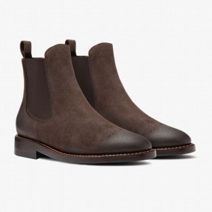 Thursday Boots Duke Chelsea Stiefel Herren Schokolade | LYF6644PW