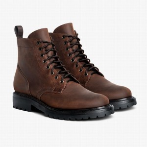 Thursday Boots Hero Schnürstiefel Herren Schokolade | OWQ7271PC