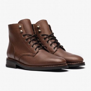 Thursday Boots President Schnürstiefel Herren Schokolade | QDD7794PM