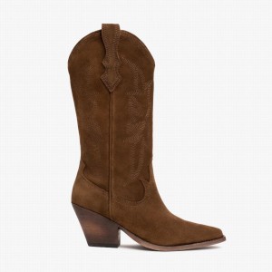 Thursday Boots Rodeo Westernstiefel Damen Braun | YJL4345IR