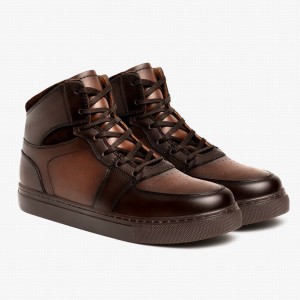 Thursday Boots Showtime Hohe Sneaker Herren Kaffee | TAB9769QK