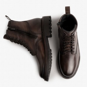 Thursday Boots Stomper Schnürstiefel Herren Old English | VYZ6147NV