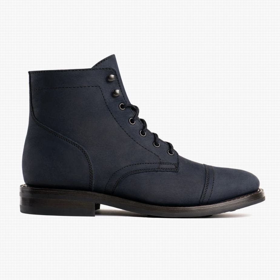 Thursday Boots Captain Schnürstiefel Herren Navy | FOA9412VW