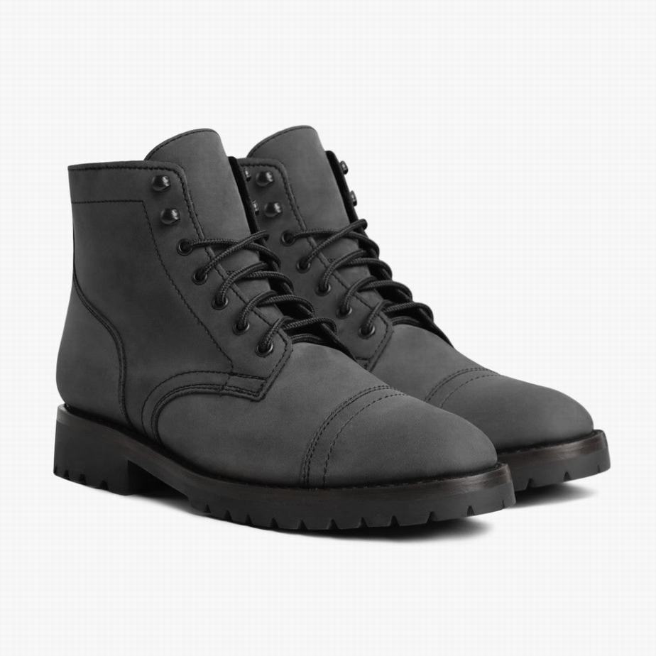 Thursday Boots Captain StormKing® Schnürstiefel Herren Grau | VJC7214NI