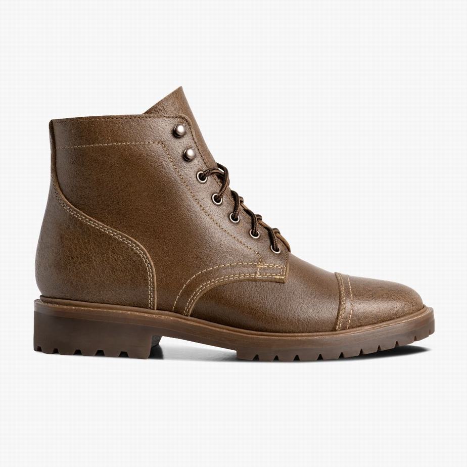 Thursday Boots Captain StormKing® Schnürstiefel Herren Schokolade | YFY7158GL