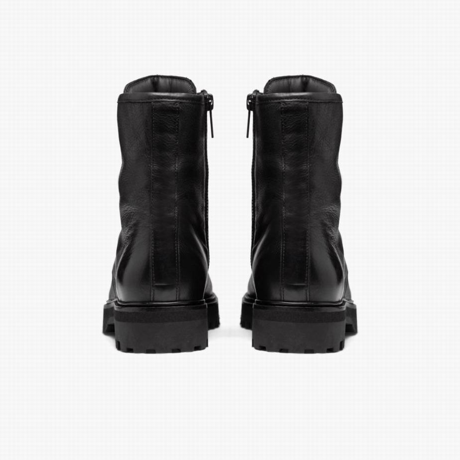 Thursday Boots Combat Schnürstiefel Damen Schwarz | KKZ5965YA