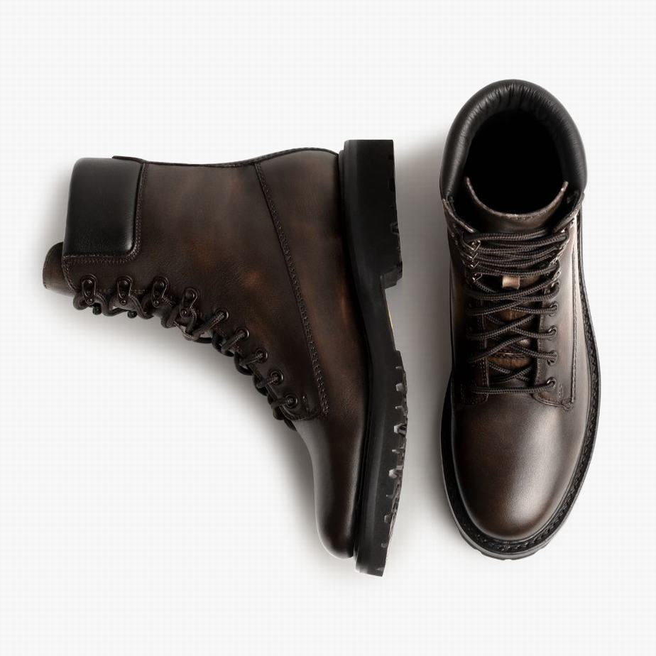 Thursday Boots Explorer Schnürstiefel Herren Kaffee | OGQ2479LF