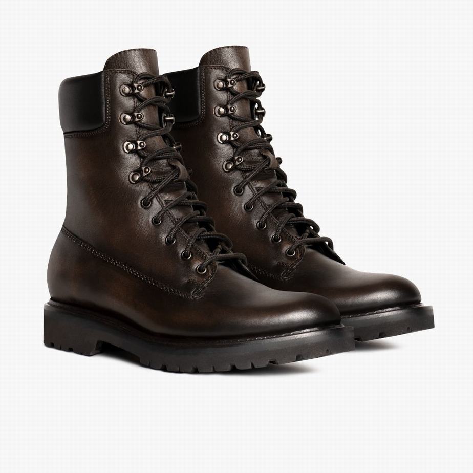 Thursday Boots Explorer Schnürstiefel Herren Kaffee | OGQ2479LF