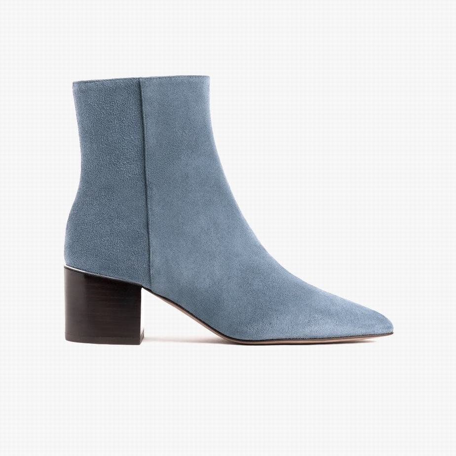 Thursday Boots Luna Stiefeletten Damen Blau | DEO5918FJ