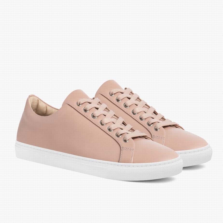 Thursday Boots Premier Niedrige Sneaker Damen Rosa | QKD2593BG