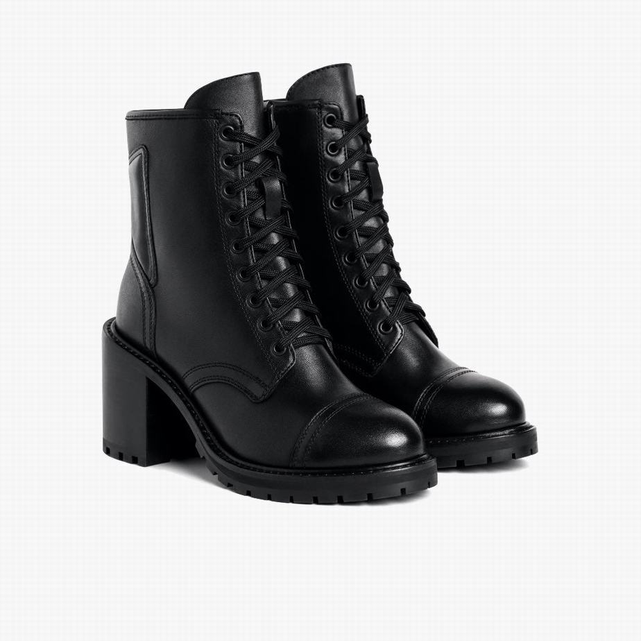 Thursday Boots Rebel Schnürstiefel Damen Schwarz | FMG4362LS