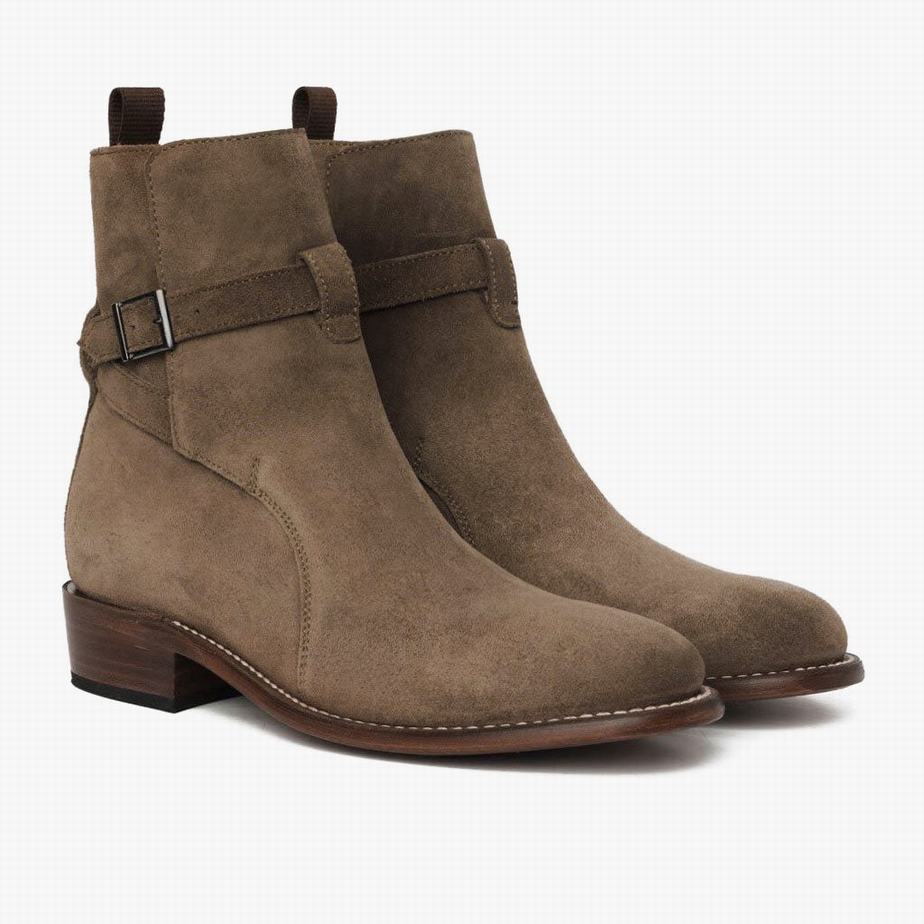 Thursday Boots Rogue Chelsea Stiefel Herren Grau Braun | VWJ3361IS