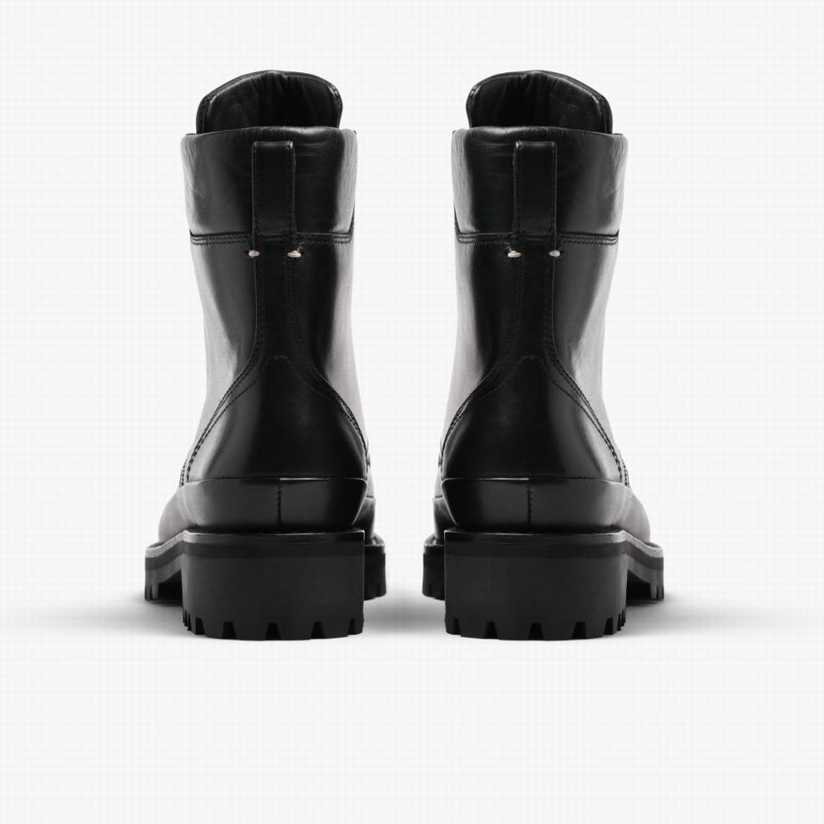 Thursday Boots Ryder Plateau Stiefel Damen Schwarz | ZNM6973RO