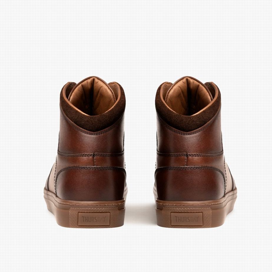 Thursday Boots Showtime Hohe Sneaker Herren Brandy | ZWP9210FV