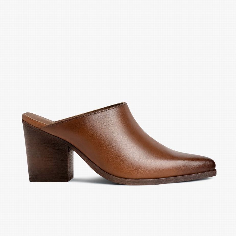 Thursday Boots Summer Mules Damen Brandy | DEC9936IS