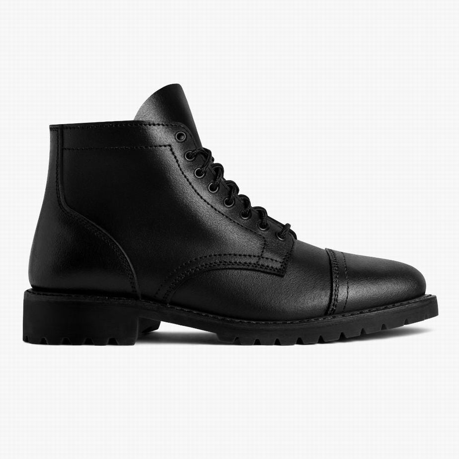 Thursday Boots Vanguard Schnürstiefel Herren Schwarz | JYQ2223WD