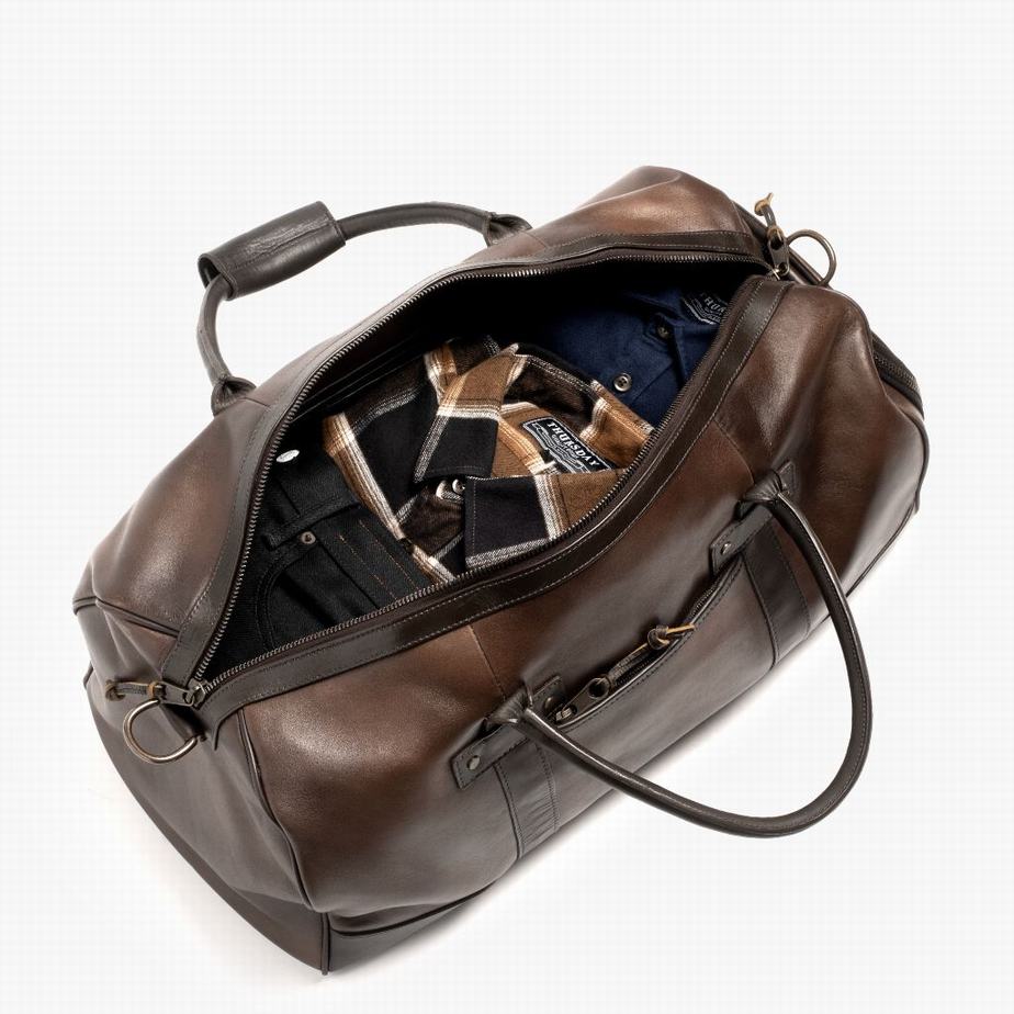 Thursday Boots Weekender Duffle Tasche Herren Schokolade | IOP6740BX