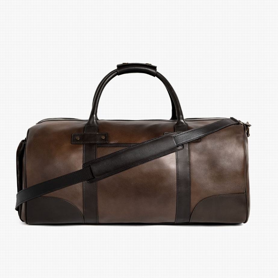 Thursday Boots Weekender Duffle Tasche Herren Schokolade | IOP6740BX