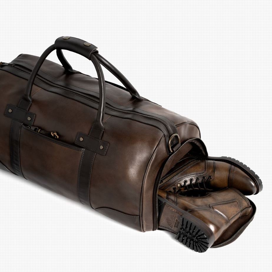 Thursday Boots Weekender Duffle Tasche Herren Schokolade | IOP6740BX