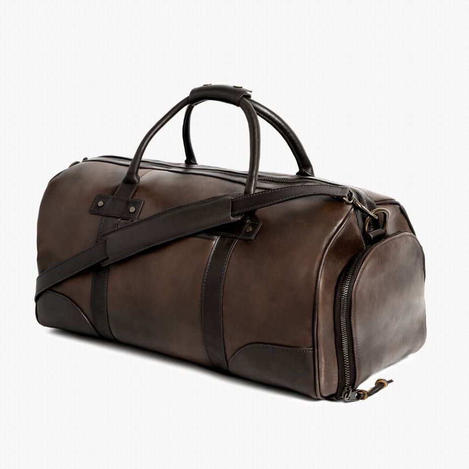 Thursday Boots Weekender Duffle Tasche Herren Schokolade | IOP6740BX