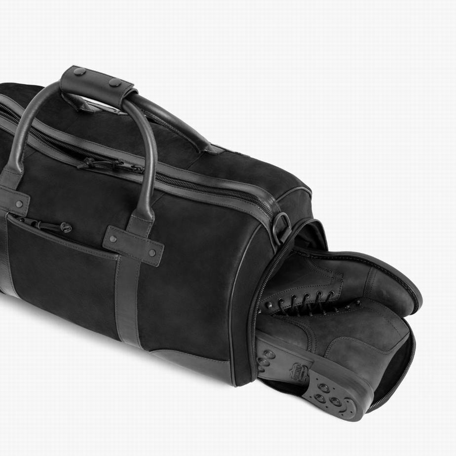 Thursday Boots Weekender Duffle Tasche Herren Schwarz | QMO9899BS